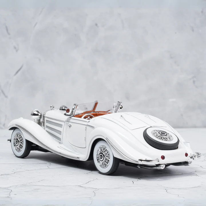 1:24 1936 Mercedes Benz 500K Roadster diecast scale model car collectible