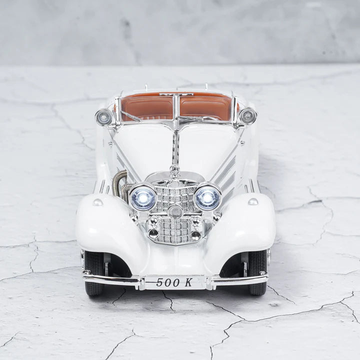 1:24 1936 Mercedes Benz 500K Roadster diecast scale model car collectible