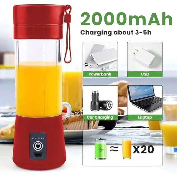 2-in-1 Quick Blend Portable Juicer