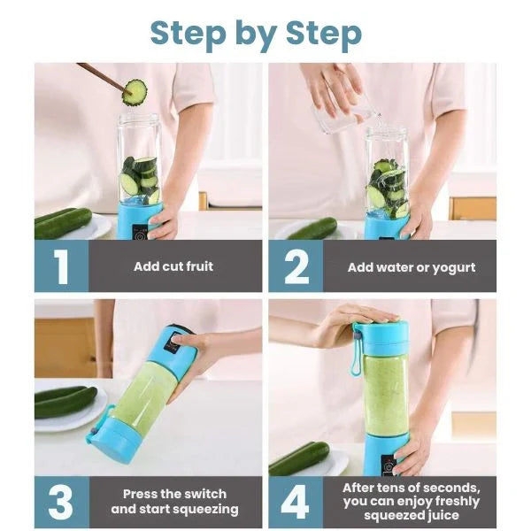 2-in-1 Quick Blend Portable Juicer