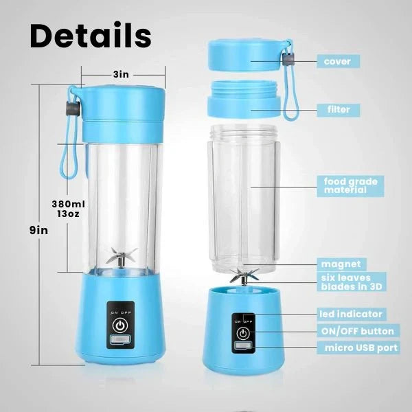 2-in-1 Quick Blend Portable Juicer